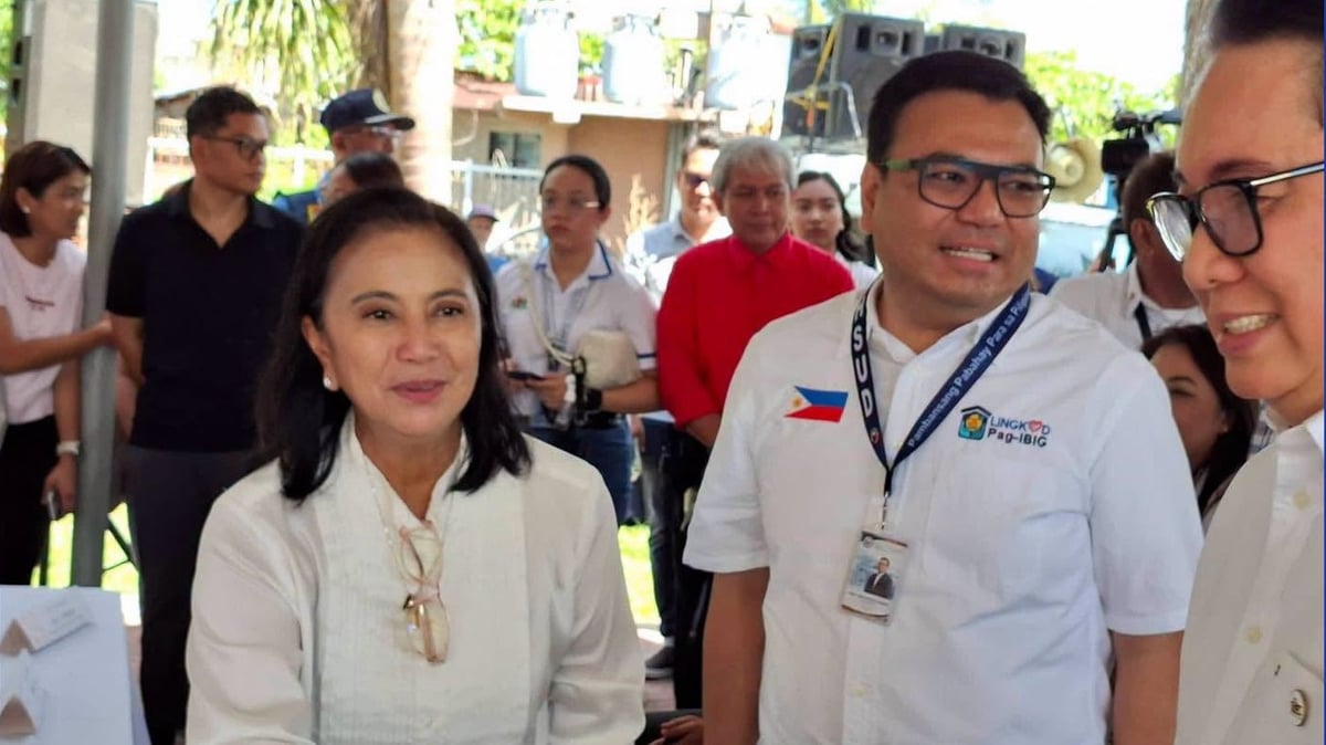 Leni heaps praises on Marcos, DHSUD