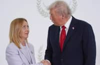 Outrage after Trump says Meloni ‘begged’ for photo op