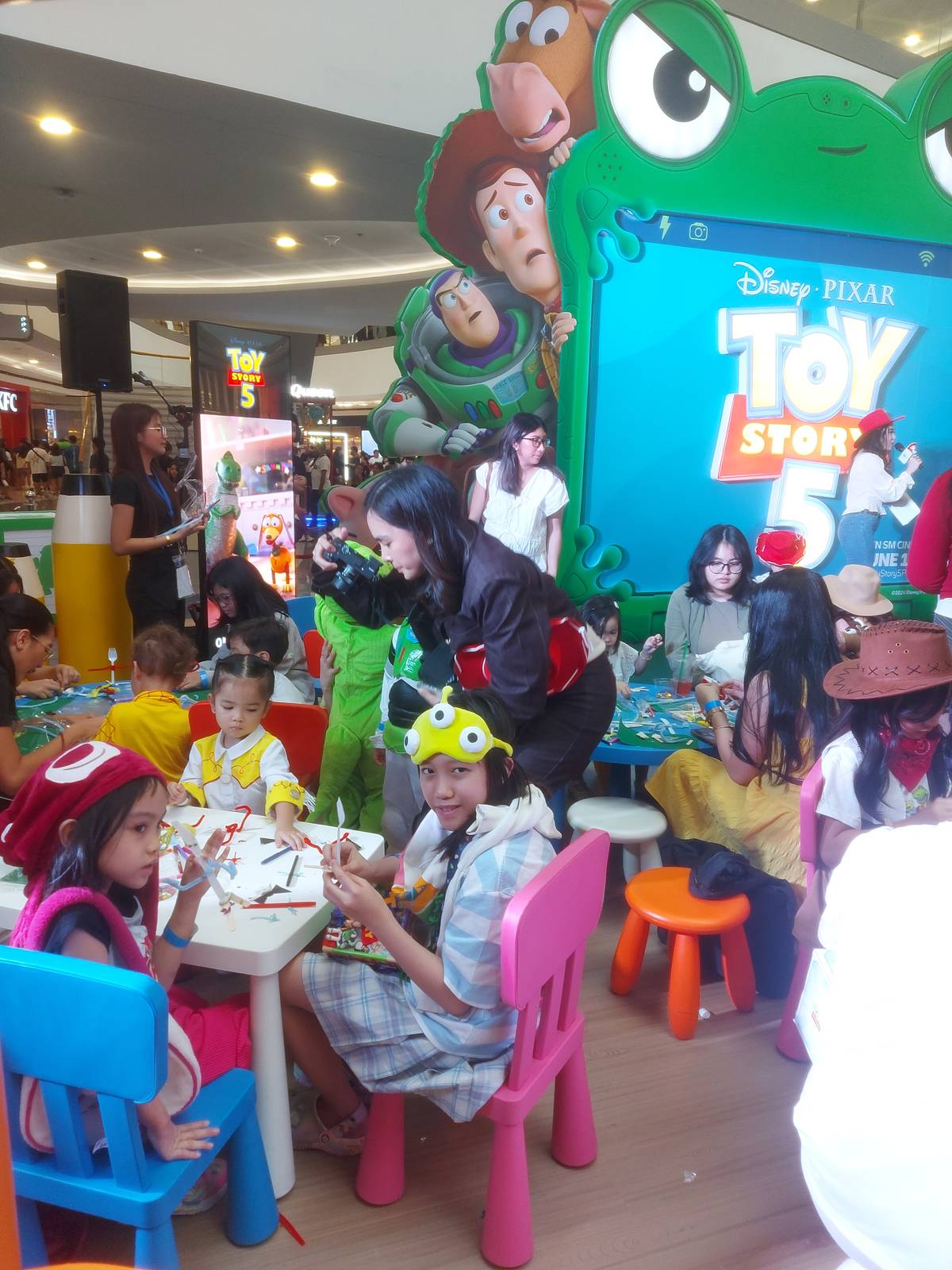 'Toy Story 5' Experience zone in SM Mall of Asia Main Atrium