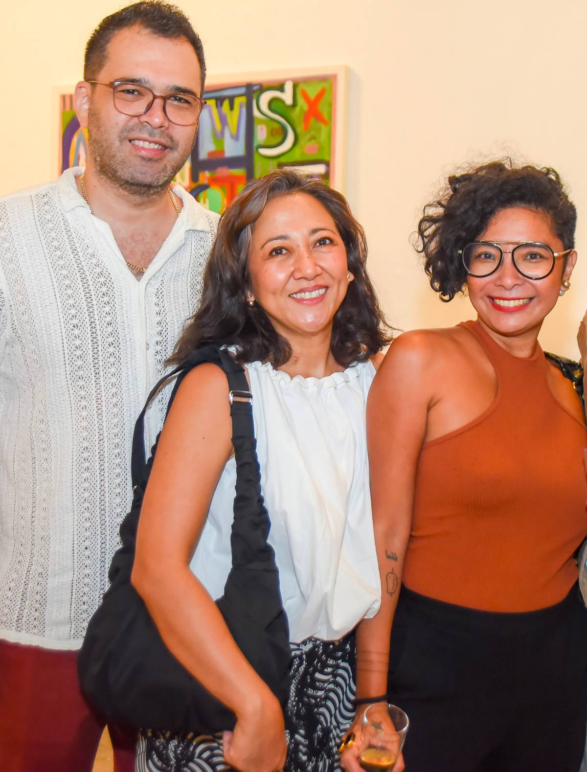 MARKUS Jentes, Anamie Saenz and Tanya Escaler.