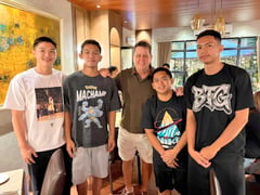 DLSZ welcomes Davao boys with open arms