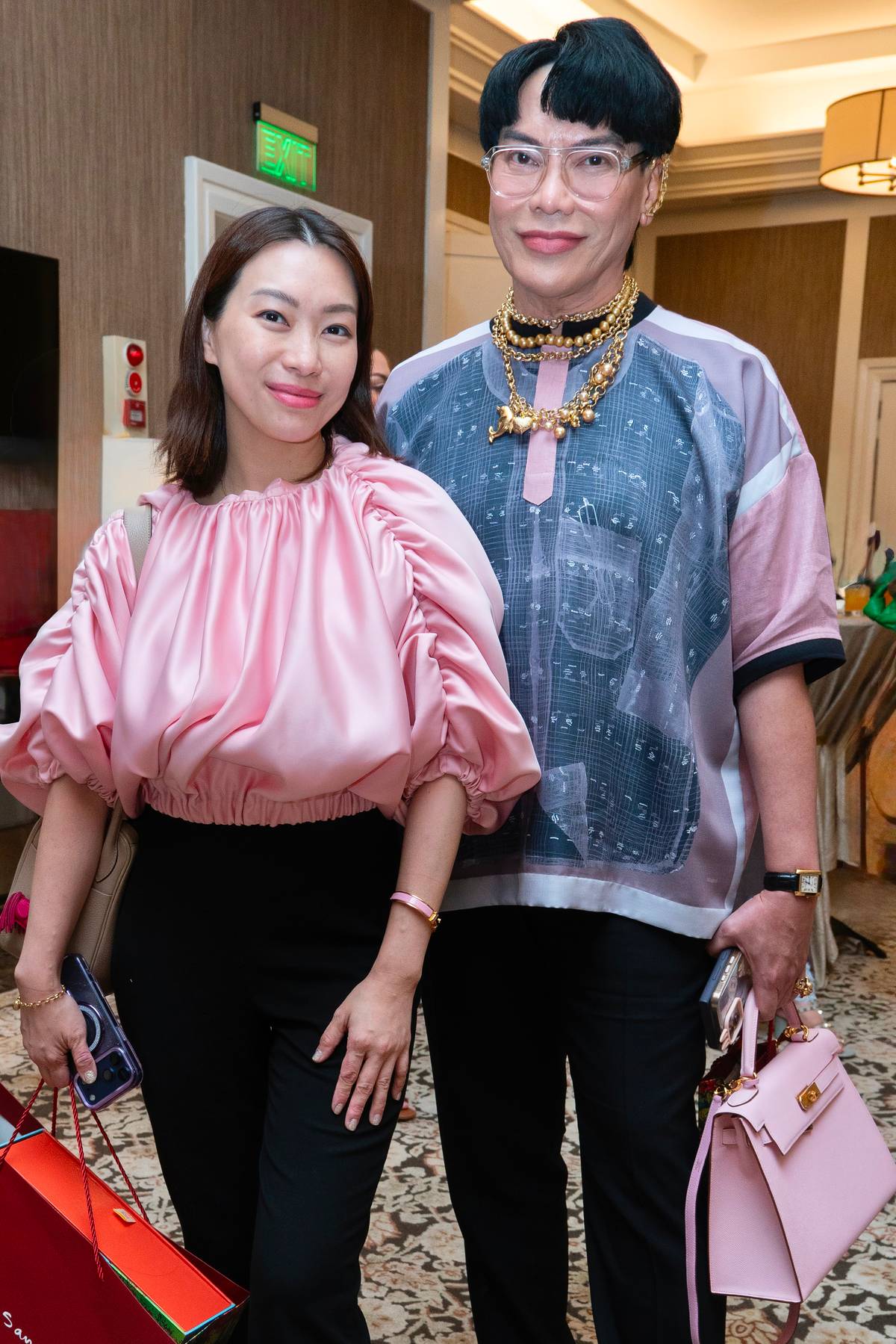 ROBINA Tan and Jun Jun Ablaza.
