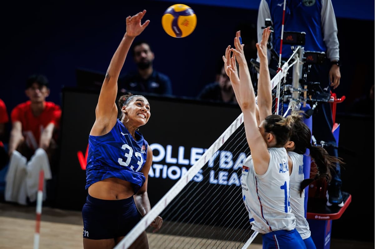 Americans sweep VNL Manila stop