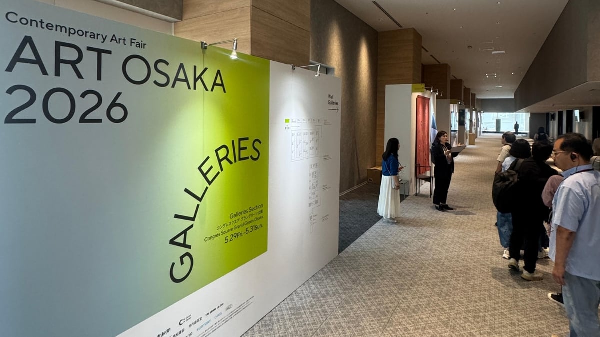 Philippine flag flies high at Art Osaka 2026