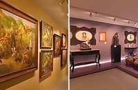 AMORSOLO collection (left) and Rizal Gallery at the fourth floor are part of the Yuchengco Museum Permanent Exhibitions.