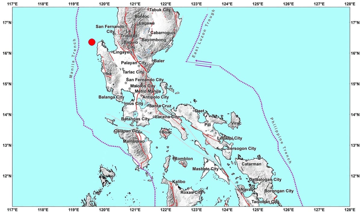 Mild quake shakes Pangasinan