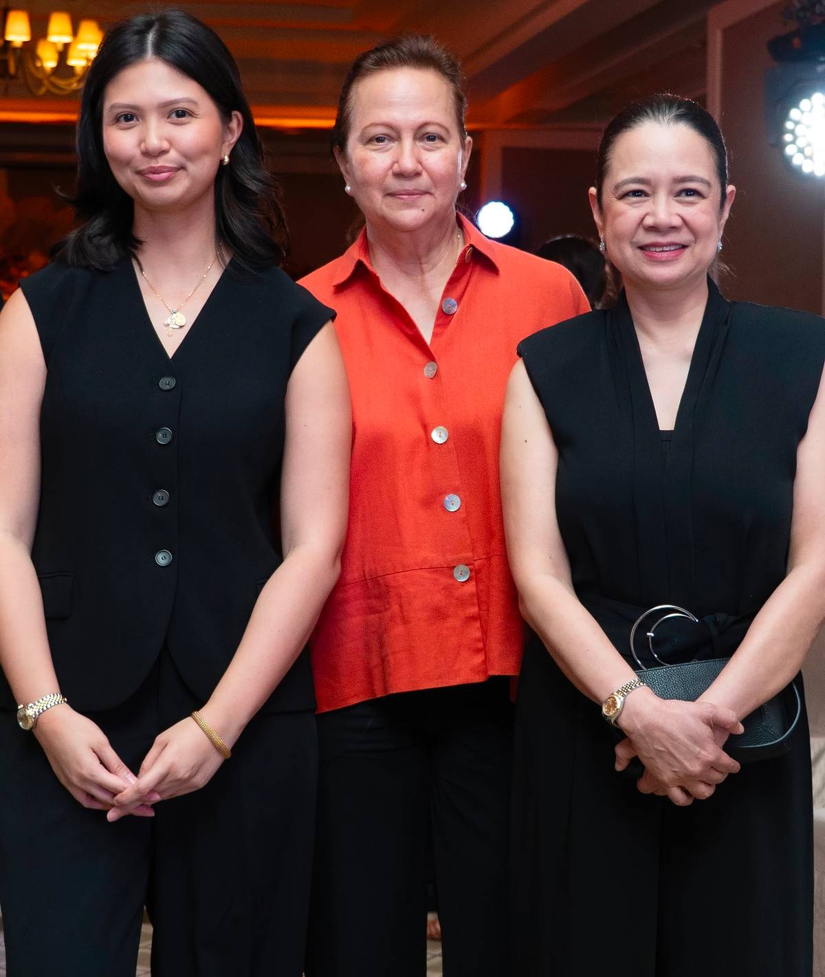 JAIMIE Tiu, Cynthia Tiu and director of sales and marketing Angela Soriano.