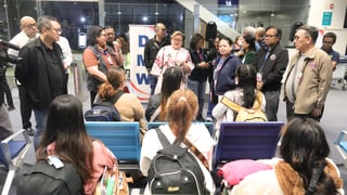 24 Pinoys freed by Russia, returned to Philippines