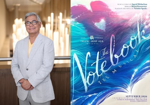 Rody Vera is Older Noah in 'The Notebook' musical