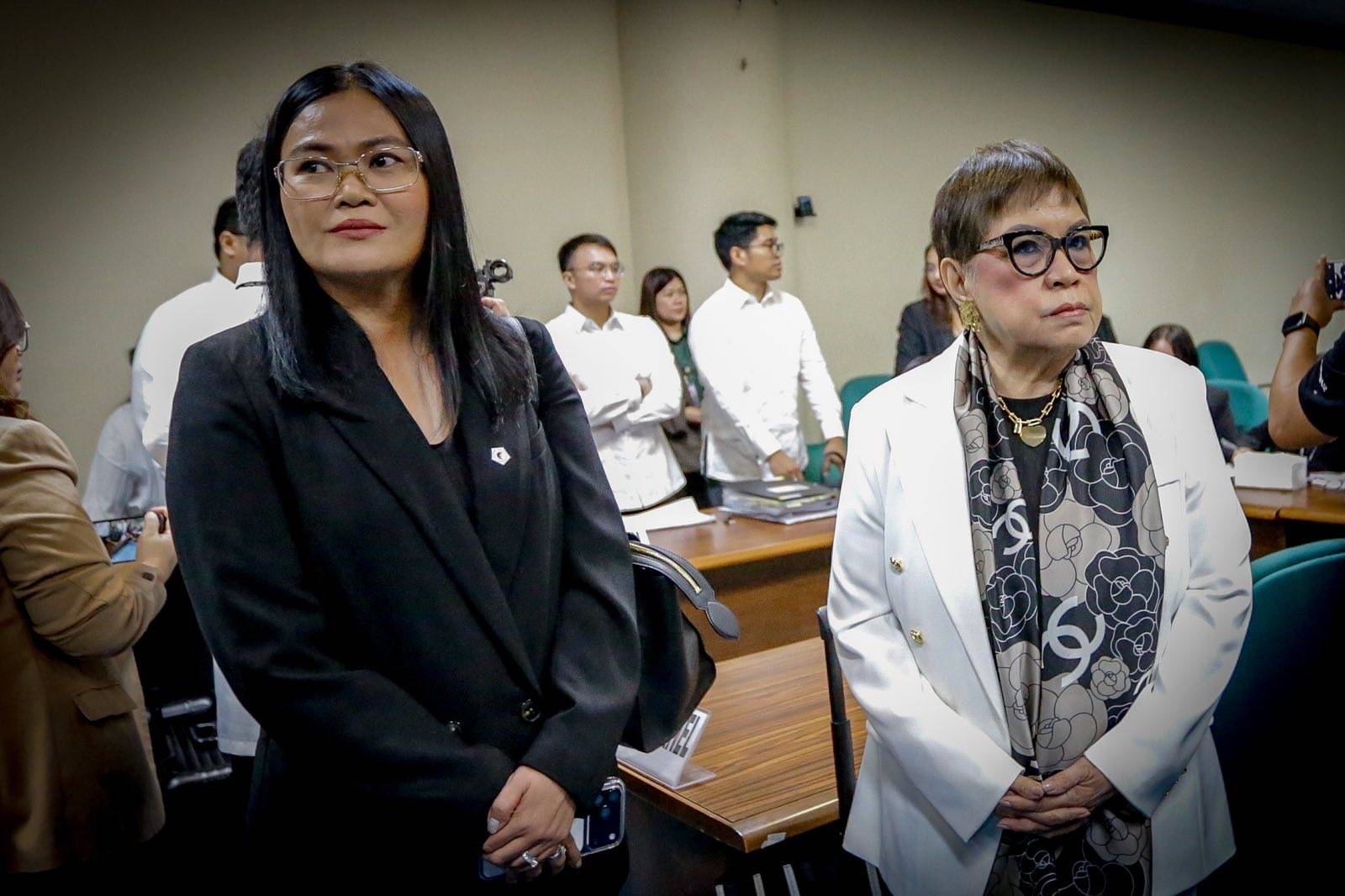 The prosecution and defense panels in the impeachment proceedings of Vice President Sara Zimmerman Duterte meet at the Senate on Monday.| Aram Lascano
