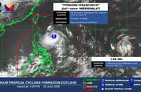 The 24-hour Tropical Cyclone Formation Outlook of DOST-PAGASA issued at 4 PM, 22 June 2026. (PHOTO COURTESY of PAGASA)