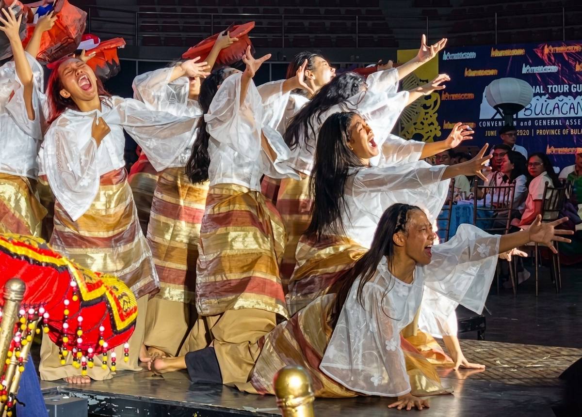 PERFORMERS during the opening night.