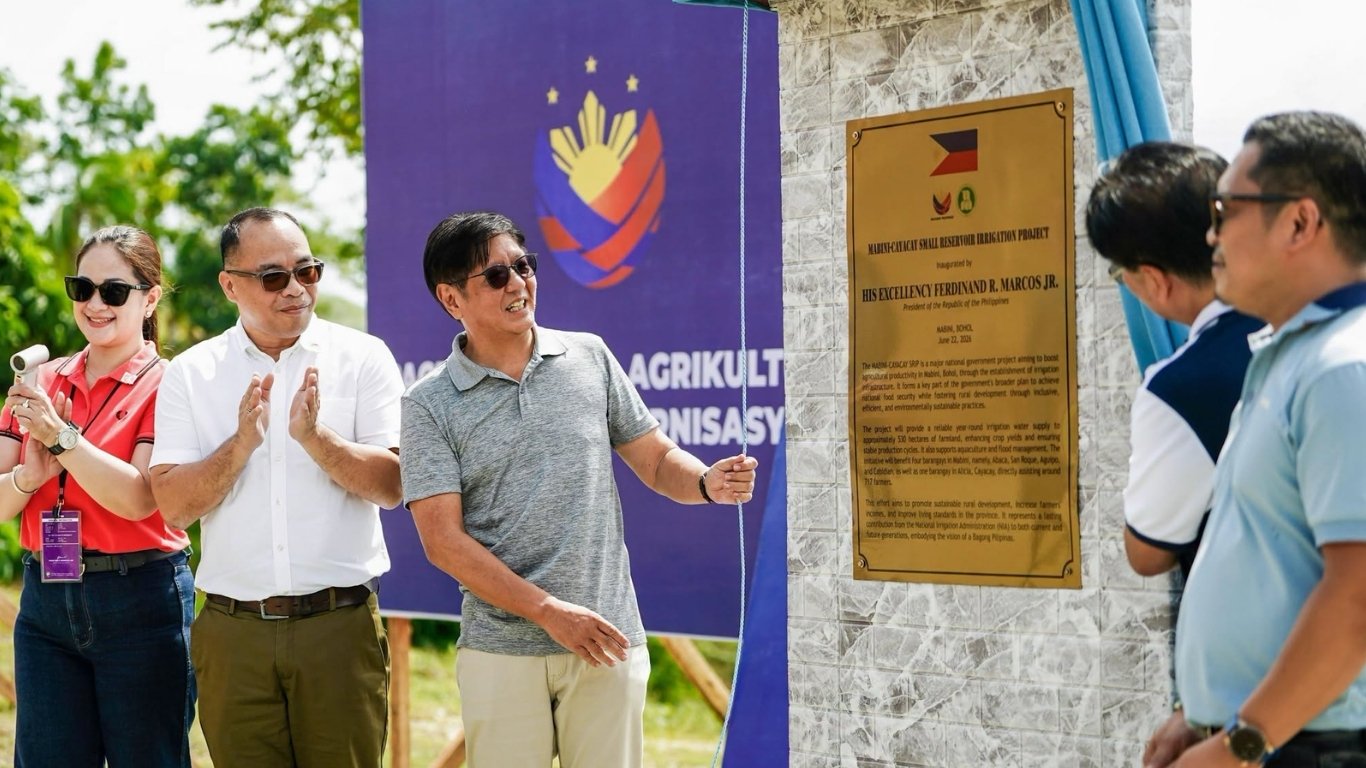 Marcos launches Bohol irrigation project
