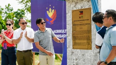 Marcos launches Bohol irrigation project
