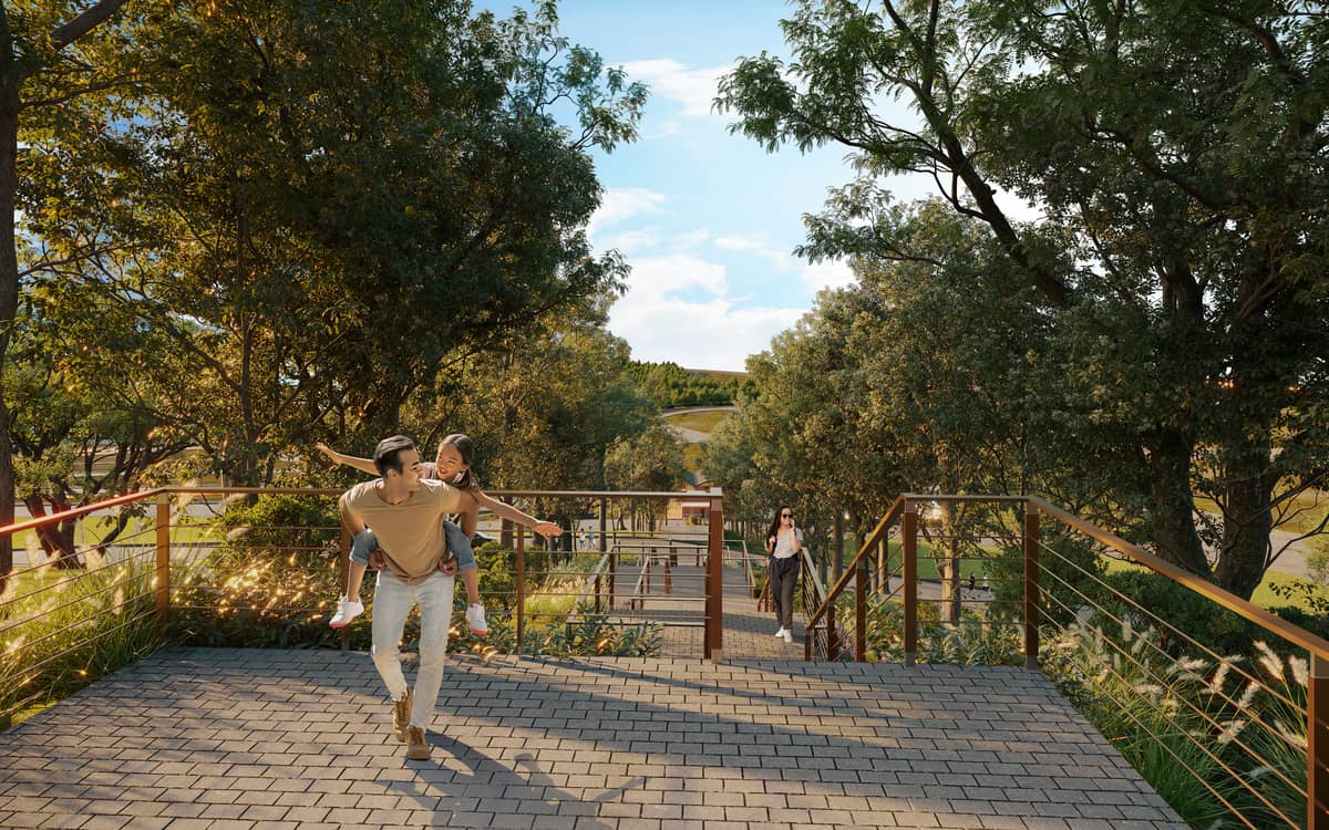 FOREST Trail provides a peaceful escape where residents can reconnect with nature and embrace an active lifestyle.