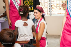 Bea Millan-Windorski brings smiles to Aeta students in Pampanga