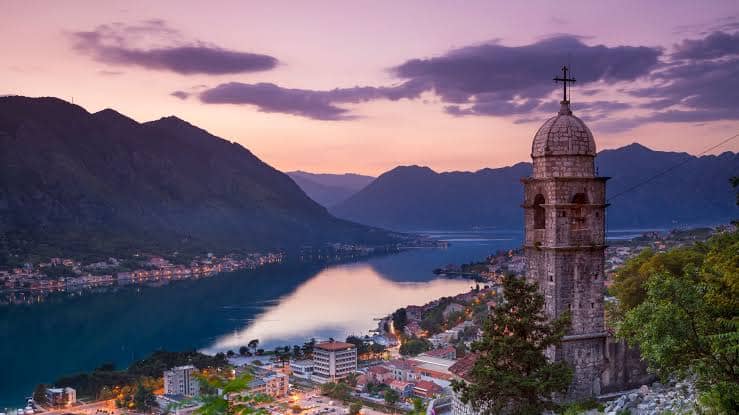 medieval harbor town of Kotor, Montenegro