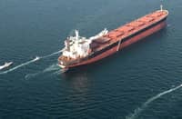 Trump sees interim deal to reopen strait soon, missile hits Saudi tanker