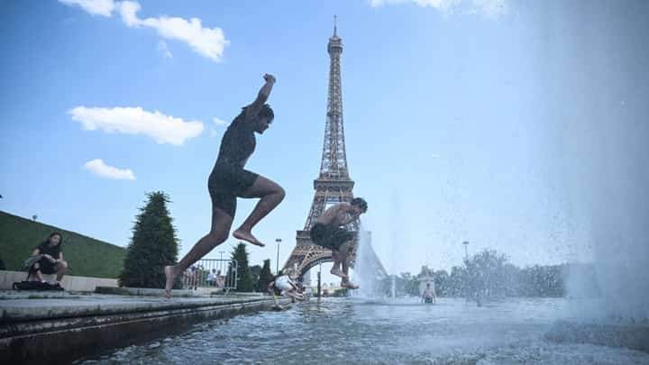 France suffers major power outage
as Europe wilts from heatwave