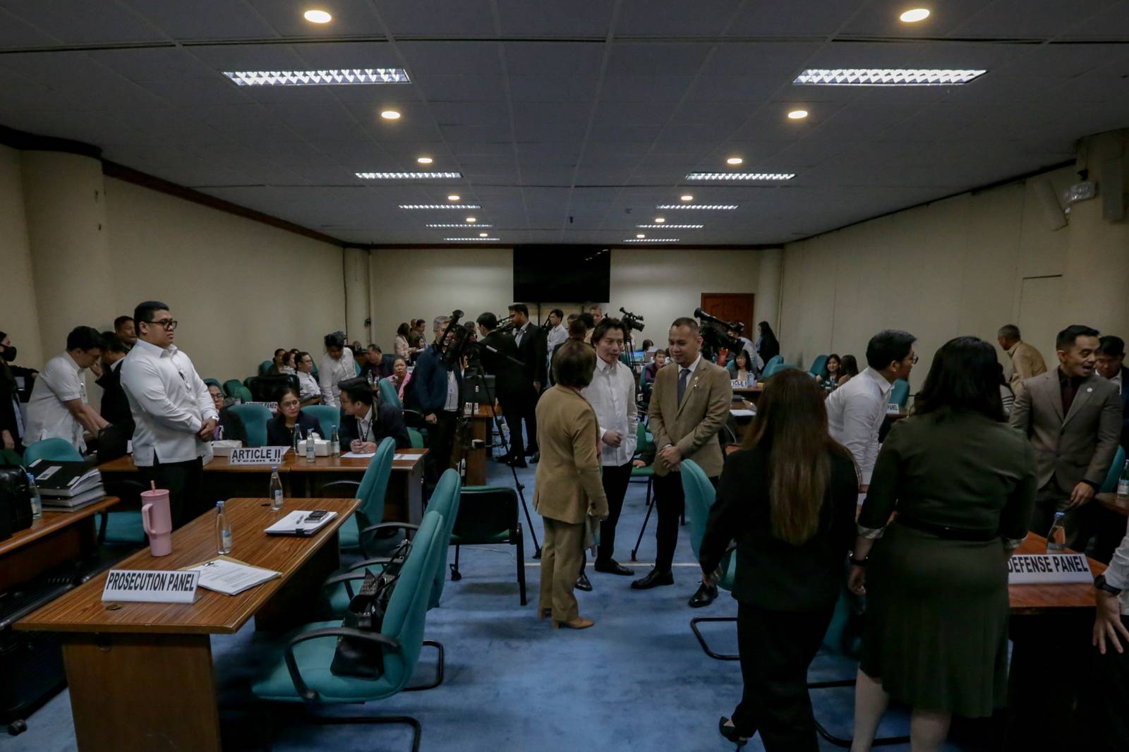 The pre-trial for the impeachment proceedings of Vice President Sara Duterte continues on Wednesday, 24 June, 2026 in Pasay City.| Aram Lascano