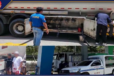 PNP busts illegal diesel trade in Marinduque, seizes P2.6-M fuel haul