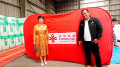 China donates relief supplies for Mindanao quake-hit victims