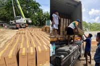 A joint operation of the Bureau of Customs-Port of Cebu, Philippine Coast Guard, National Bureau of Investigation, Philippine National Police and Bureau of Internal Revenue led to the interception of 11 40-foot container vans containing illicit cigarettes worth an estimated P860 million on 24 June.
