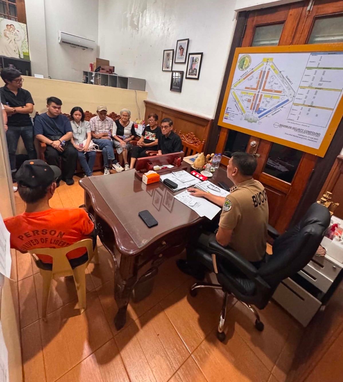 BuCor allows complainants to verify Palparan's detention at Bilibid