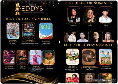 'Quezon,' 'Sunshine,' 'UnMarry' lead race for top honors at 9th Eddys