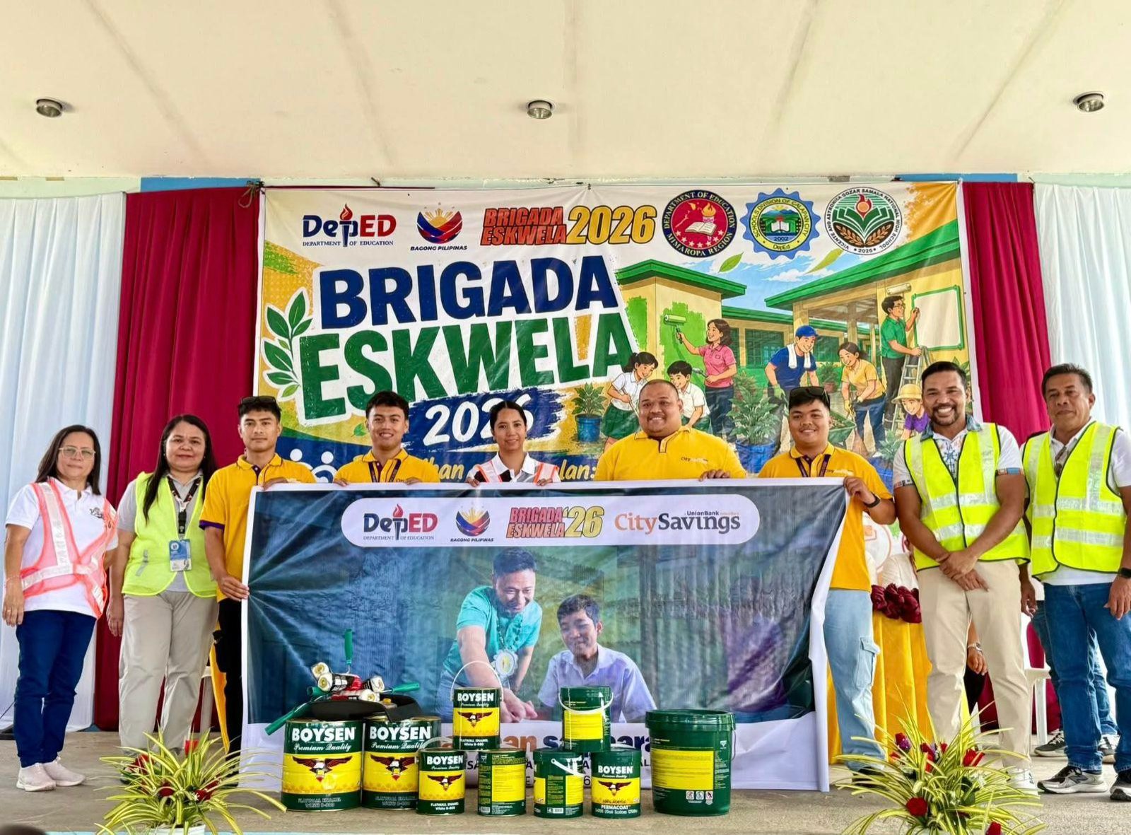 CitySavings supports over 240 schools through Brigada Eskwela