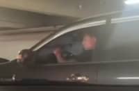An airline pilot was caught flaunting his gun at a fellow motorist over a dispute concerning a parking spot at a mall in Mandaluyong City.