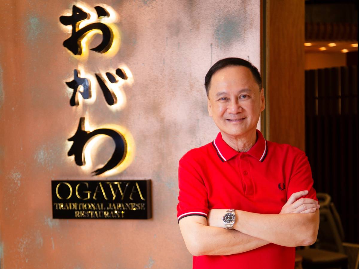 GEORGE Pua, owner of Ogawa Traditional Japanese Restaurant.