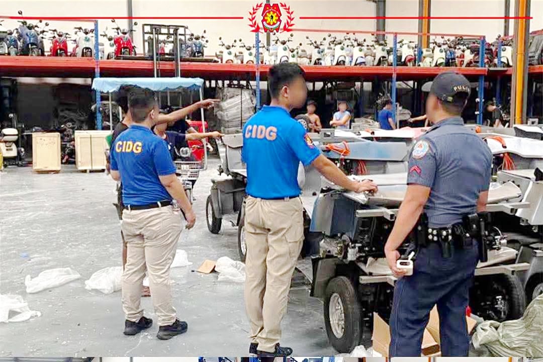 P6M ebike batteries, chargers seized in Pampanga