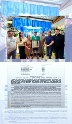 Pampanga honors Tacloban school shooting hero as 'Pride of Pampanga'