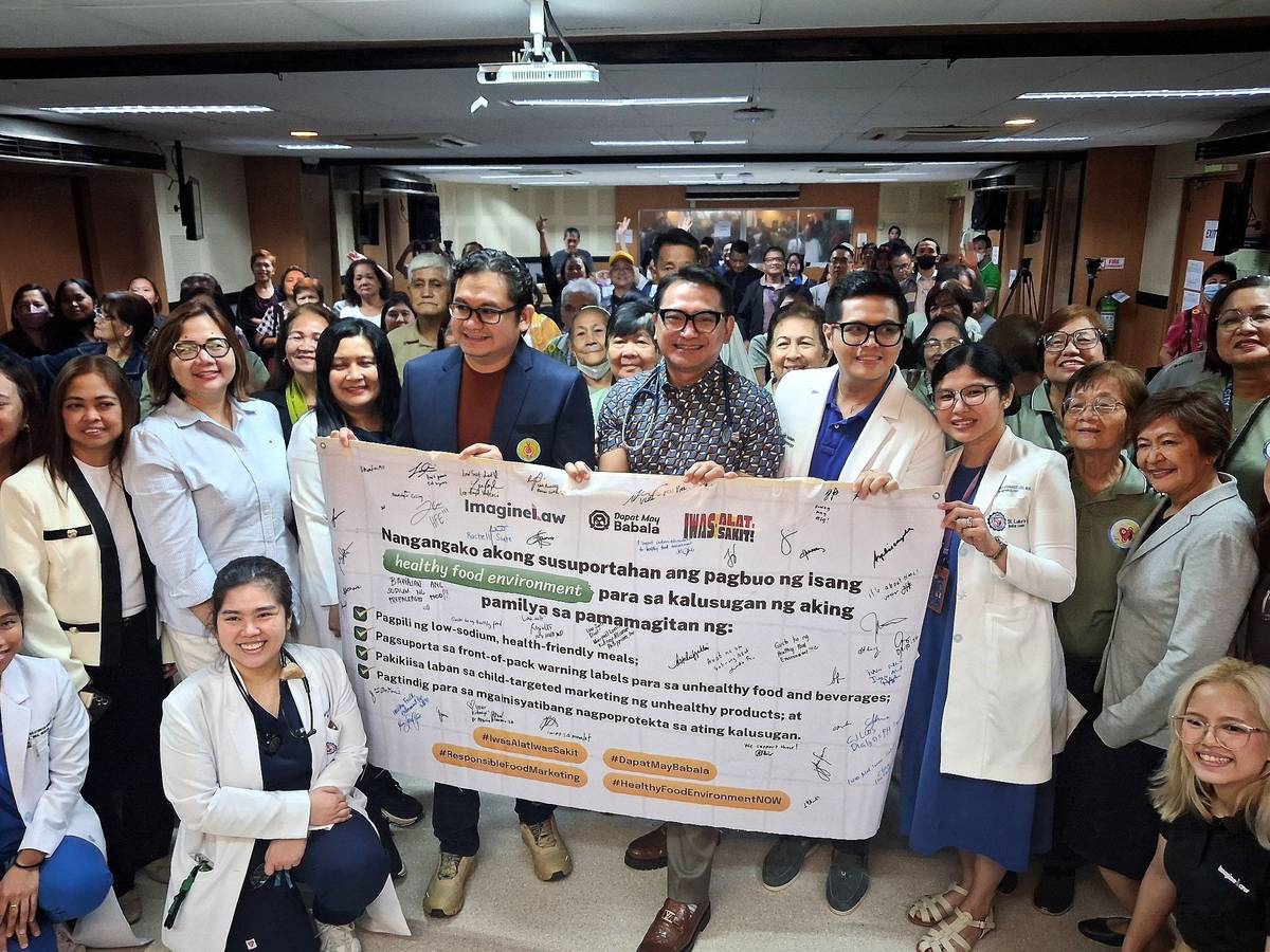 IN celebration of National Kidney Month, the Philippine Society of Nephrology, together with its partners, advocates, survivors, and families and caregivers of patients with kidney conditions, convened a forum promoting a healthy food environment through low-sodium advocacy.