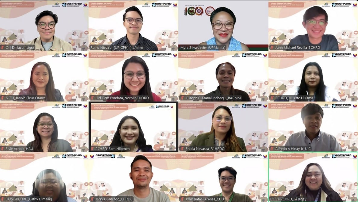 DOST-PCHRD shapes evidence-informed health researchers