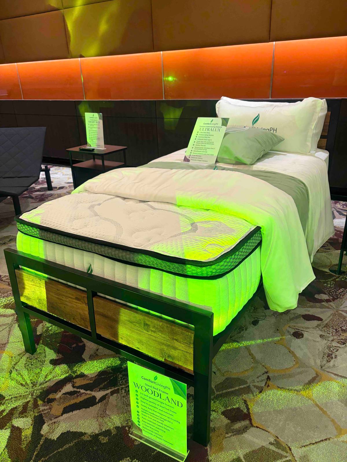 COMFORT living’s mattress are built for everyday rest and recovery after long, demanding days.