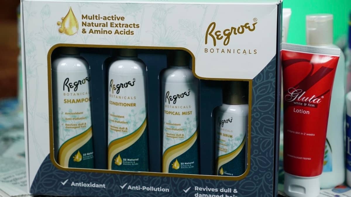 REGROE Botanicals Set and Gluta White & Firm Lotion