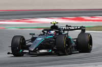 KIMI Antonelli competes at the Catalonia Grand Prix, where his five-race winning streak came to an end in Barcelona.