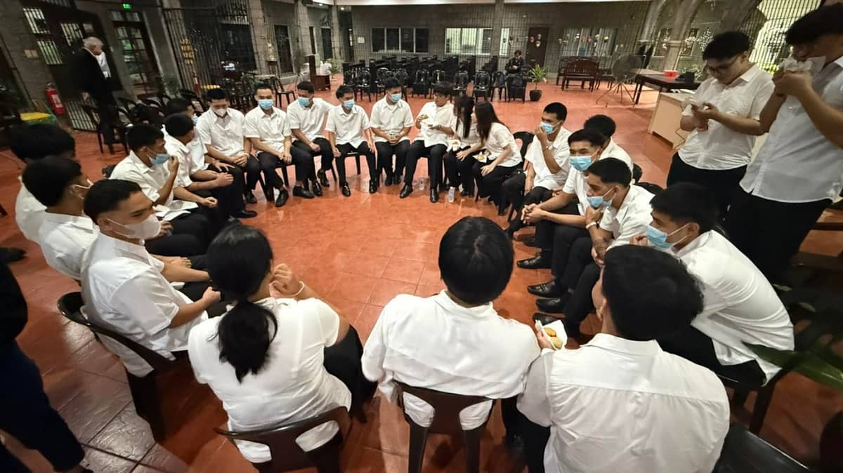 AT the Bahay Pagasa DLS Dasmarinas.