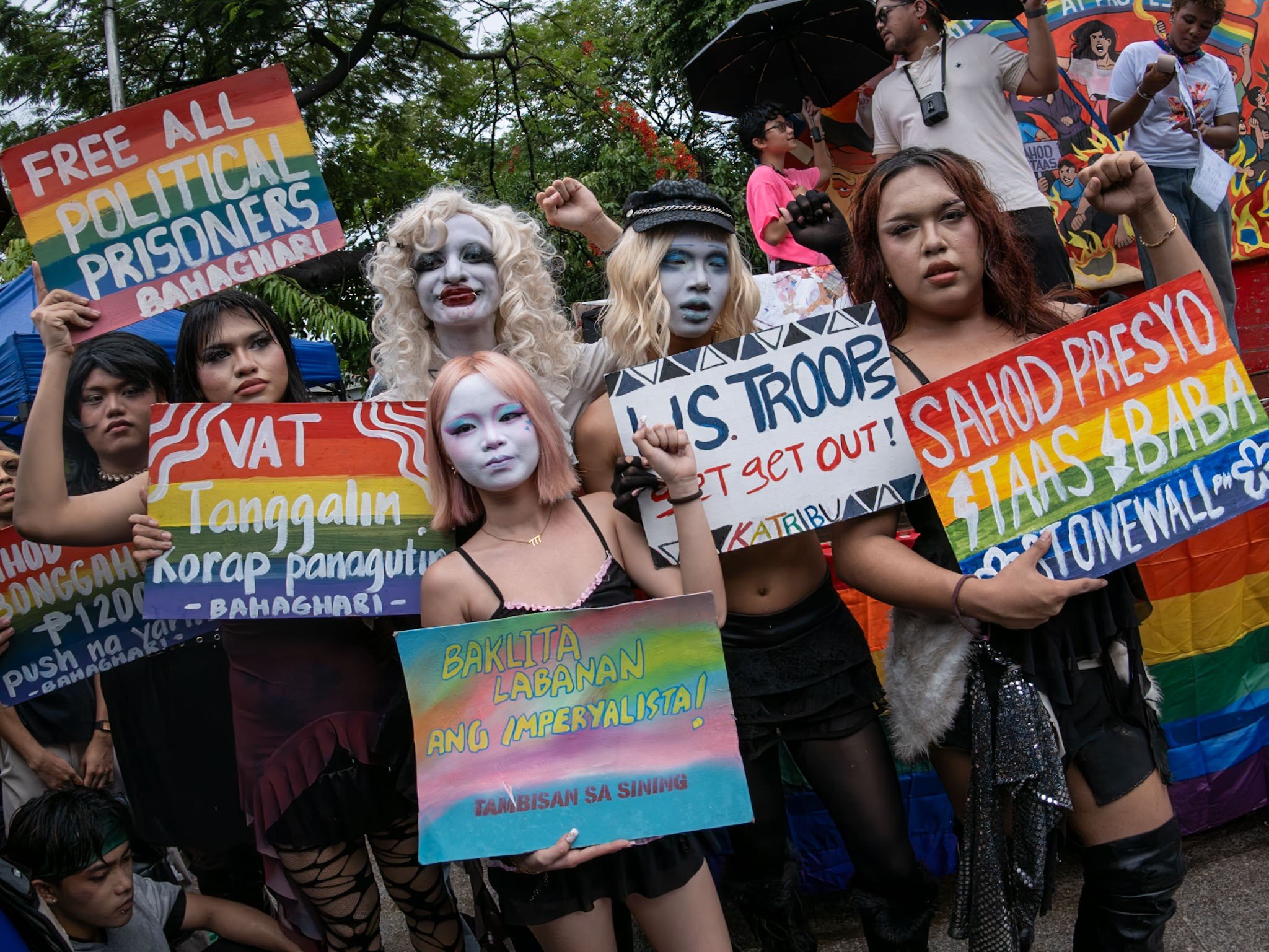 Pride Solidarity protest