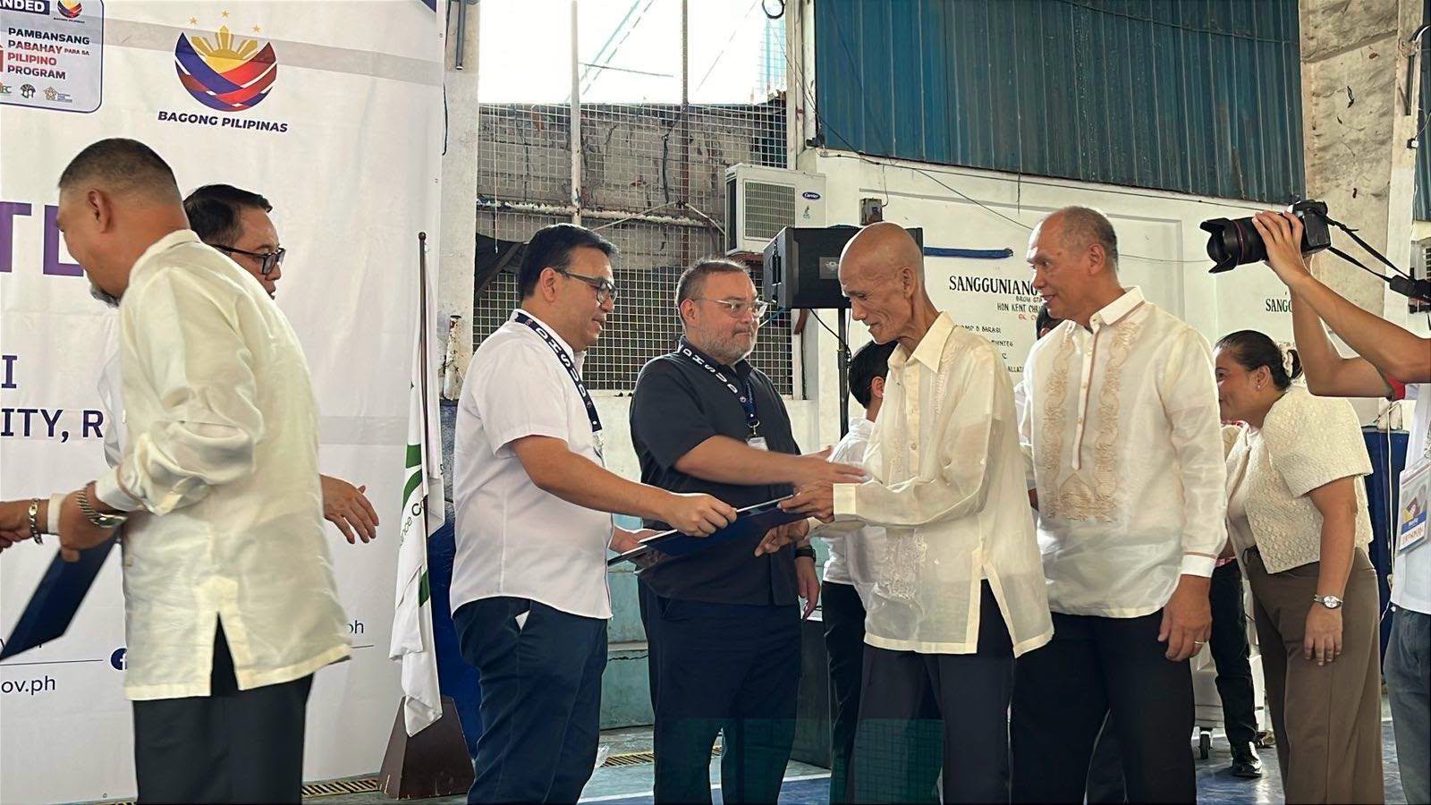 DHSUD settles homebuyer complaints, awards Antipolo land titles