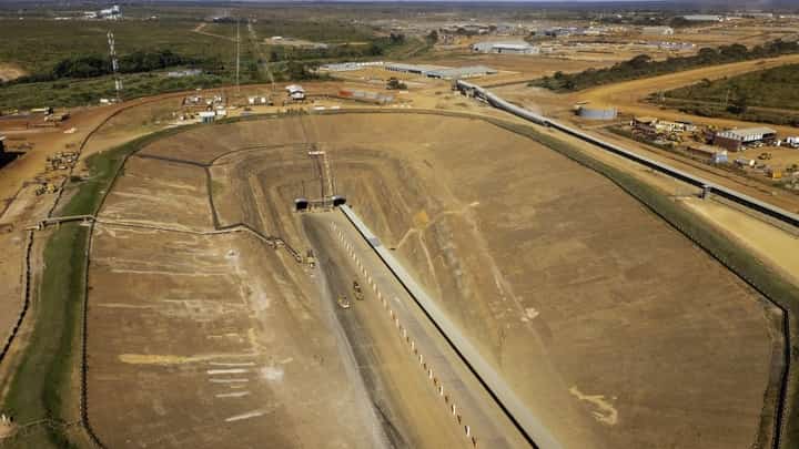 THE entrance to the underground mine operated by Kamoa Copper S.A. in Kolwezi, in the southeastern part of the Democratic Republic of the Congo.