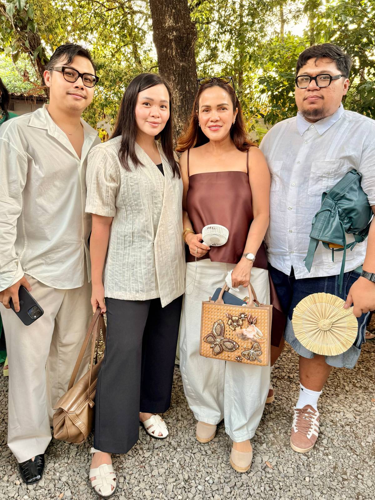 ADAM Pereyra, Viña Romero and Tessa Nepomuceno, Renz Reyes.