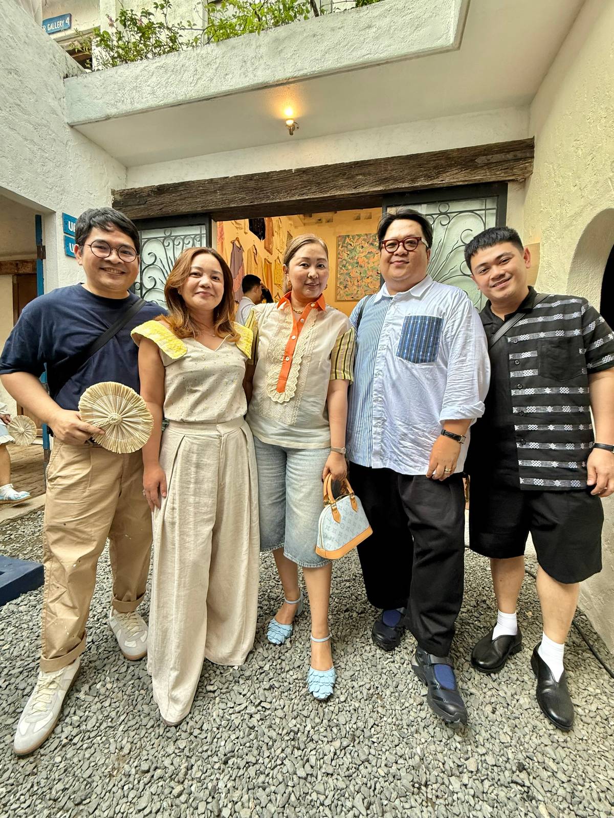 ADANTE Layesa, Sheryl Buenaventura, Jasmine Baac, Leo Bartolome and Dexter Galanta.