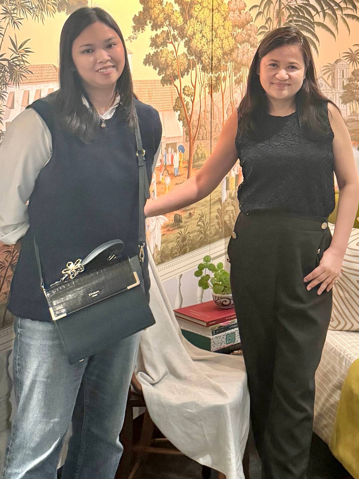 ARCHITECT Andrea Medenceles and Interior designer Jasmine Ancheta.