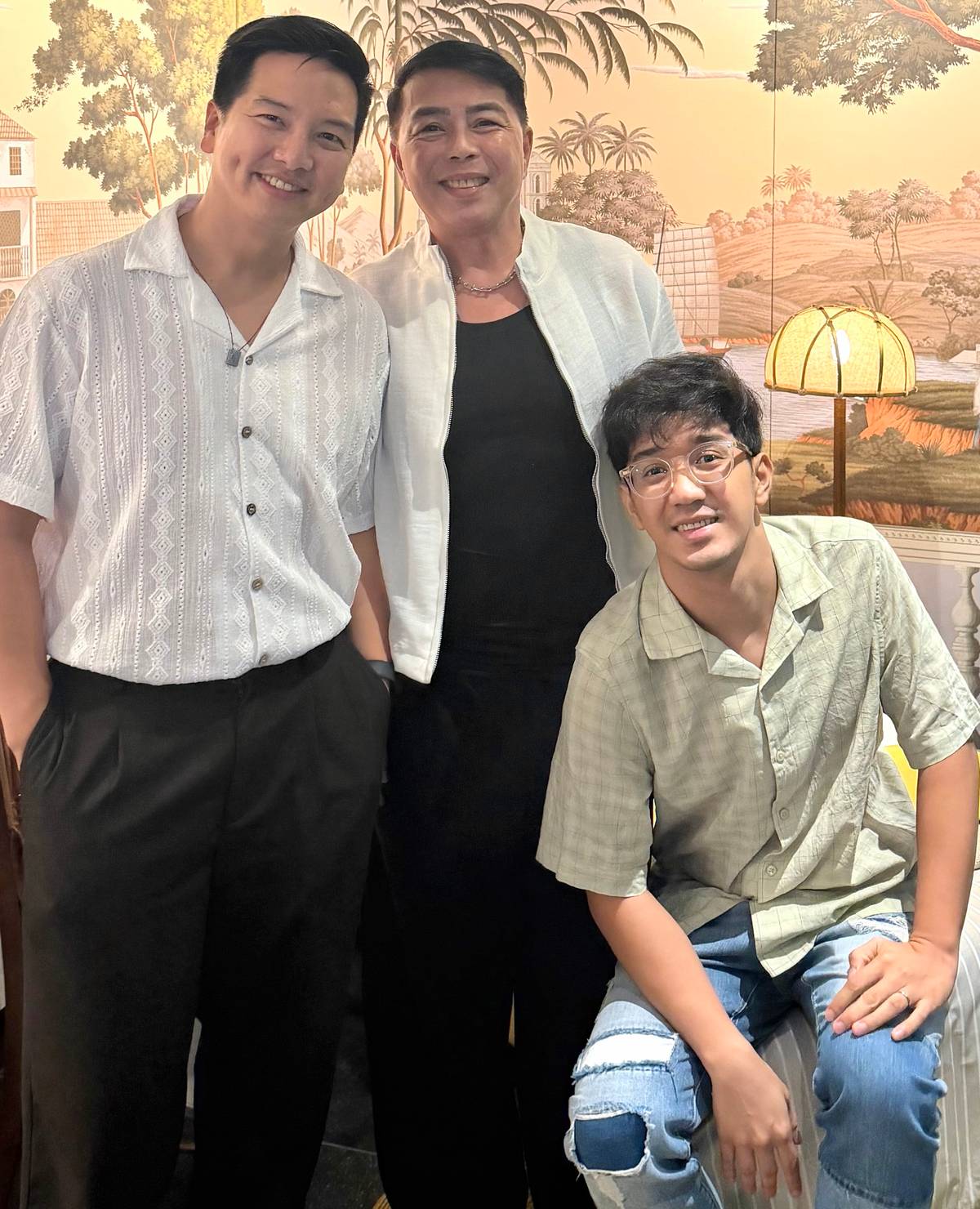 ERIC Po, Joby Belmonte and Jorge Lafradez.