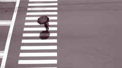 90-year-old killed while crossing pedestrian lane