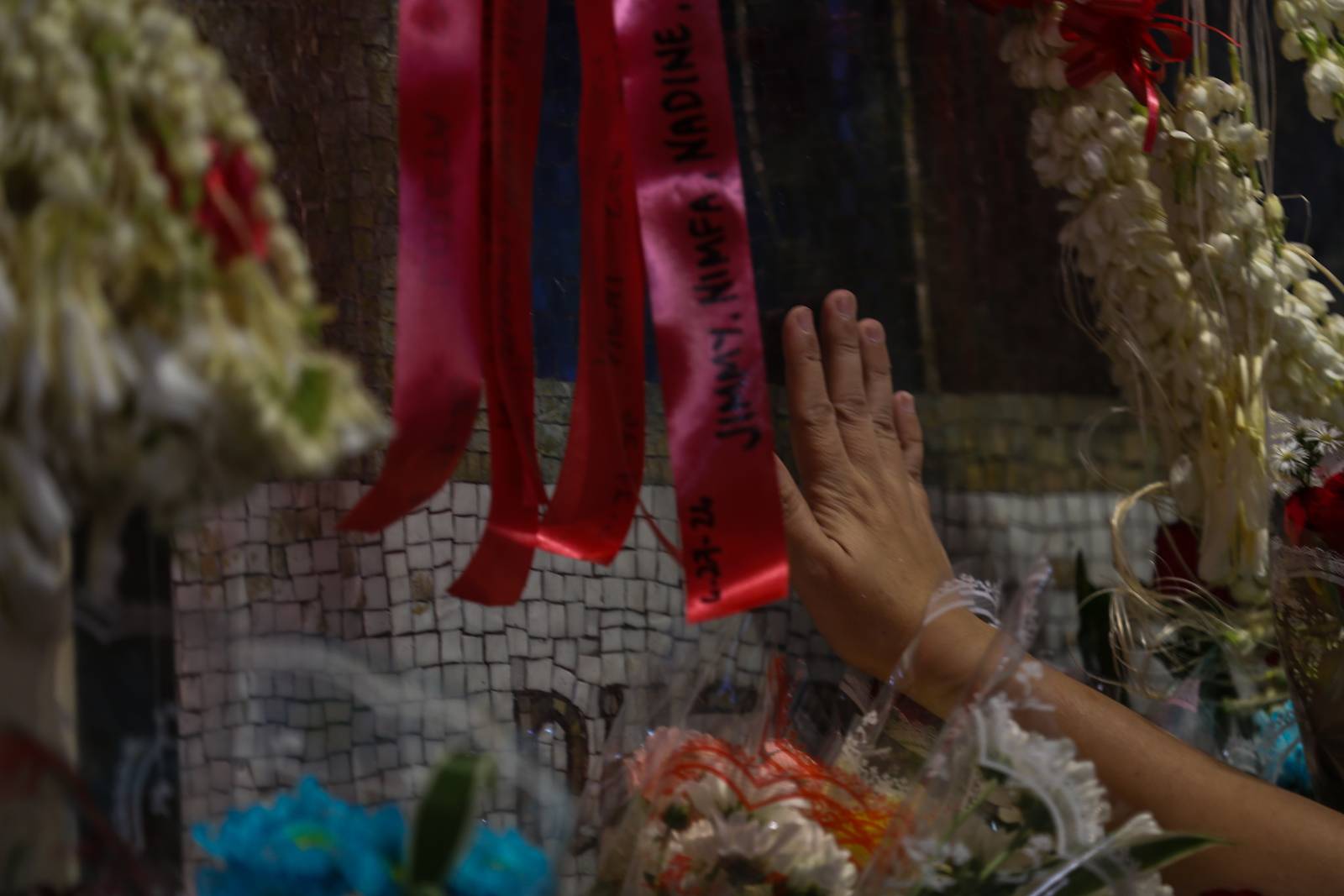 Catholic devotees offer candles and prayers at the Baclaran Church in Paranaque City on 27 June 2026, as the community celebrates the Feast of Mother of Perpetual Help.