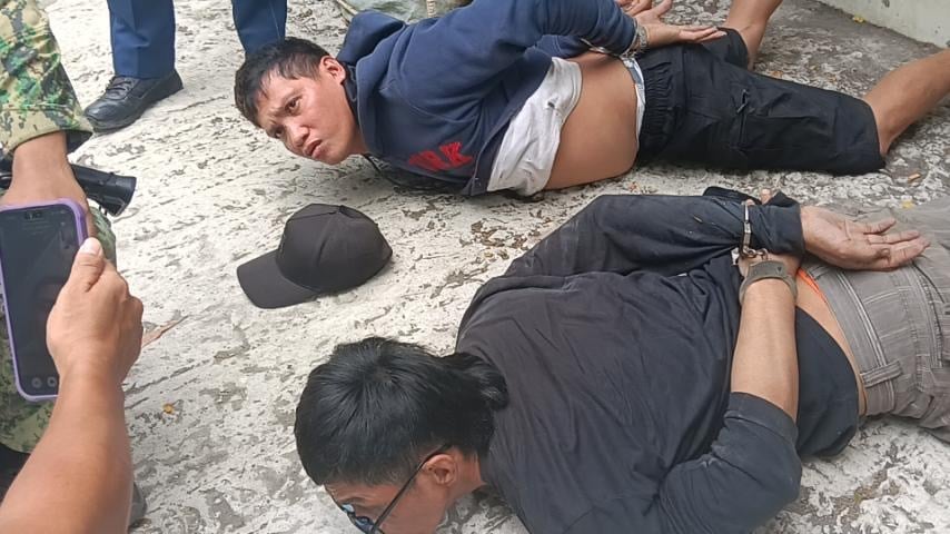 PNP arrests armed robbery suspects in Quezon dragnet operation